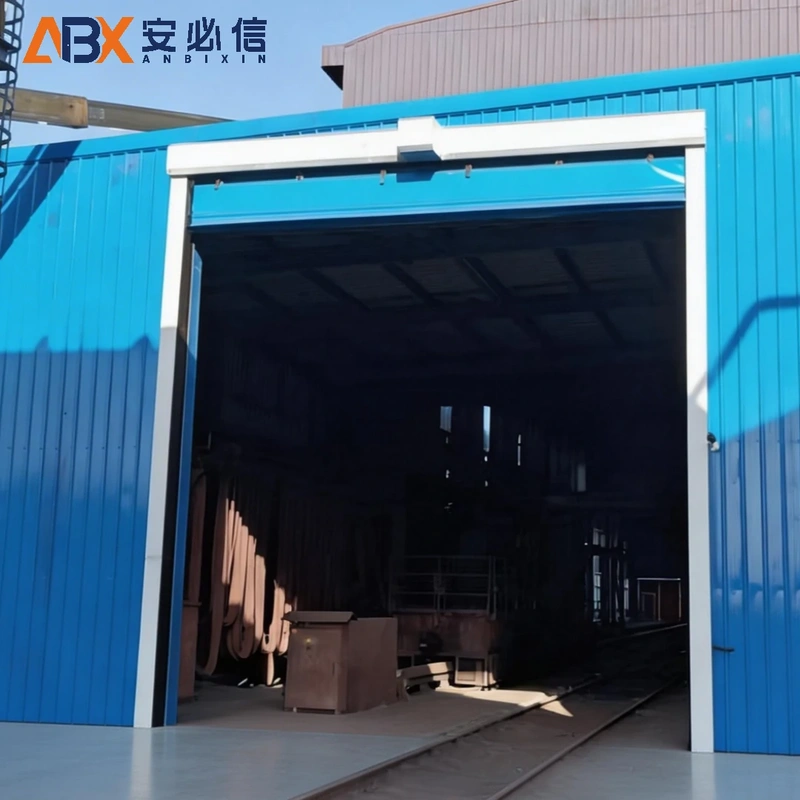 营口市PVC堆积门